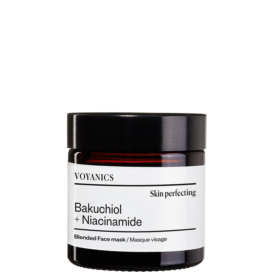 VOYANICS Gesichtsmaske, Skin perfecting bakuchiol + niacinamide face mask to treat discolorations, fine line, wrinkles, sun damage and enlarged pores, Nachhaltige Naturkosmetik, Vegane Pflegeprodukte, Eco-friendly, Fair trade, Sustainable and organic beauty products, Made in Europe - Shop now - the wearness online-shop - SUSTAINABLE & ETHICAL LUXURY FASHION