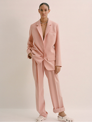 MALAIKARAISS Hose in rosa, Frauen, fair, nachhaltig, handgefertigt, Anzug