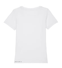 REER3 Statement T-Shirt, Weiß, Damen Shirts, Oberteile, Kurzärmliges Shirt, Tops, Sustainable Fashion, Fair trade clothing, Eco-friendly, Fair, Made in Europe, Organic cotton, Recycled, Vegan, Female Empowerment, Homewear, Streetwear - Shop now - the wearness online shop - ETHICAL LUXURY FASHION