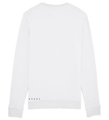 REER3 Unisex sweater, Weiß, Statement sweater, Print Pullover, Sustainable Unisex Fashion, Fair trade clothing, Eco-friendly, Fair, Made in Europe, Organic cotton, Recycled, Vegan, Female Empowerment, Homewear, Streetwear - Shop now - the wearness online shop - ETHICAL LUXURY FASHION