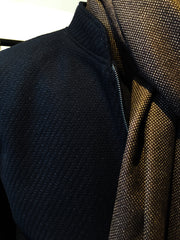 SPECTRUM Braun melierter Schal aus hochwertiger Schurwolle, Herren Accessoires, Schal, Herbstaccesssoires,, Herrenschal, Herbstmode, Nachhaltige Männermode, Made in Europe, Recycled, Handmade, Handcrafted, Fair fashion, Nachhaltig einkaufen, Eco-friendly - Shop now - SUSTAINABLE & ETHICAL LUXURY FASHION - the wearness online-shop