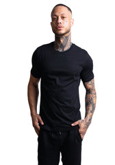 REER3 Basic T-Shirt aus Bio-Baumwolle in schwarz für Damen und Herren, unisex, eco-friendly, organic, vegan, fair - the wearness online-shop 