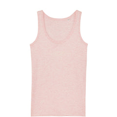 REER3 Statement Tank top, Tops, Rosa, Damen Top, Oberteile, Ärmellose Tops, Sustainable Fashion, Fair trade clothing, Eco-friendly, Fair, Made in Europe, Organic cotton, Recycled, Vegan, Female Empowerment, Homewear, Streetwear - Shop now - the wearness online shop - ETHICAL LUXURY FASHION