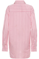AFTER MARCH: Hemd, pink, mit Streifen, Baumwolle, Kragen, fair, nachhaltig, ökologisch